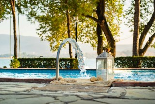 faciliities villa flisvos pool amenities